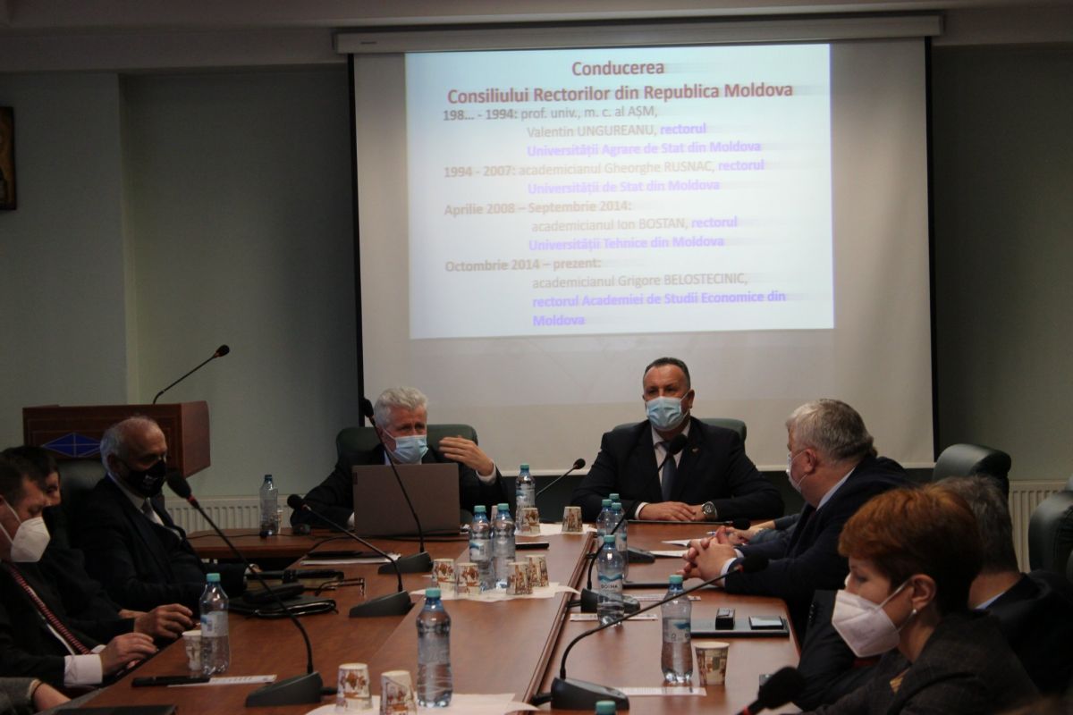 Emil Ceban - President of the Council of Rectors of the Republic of Moldova